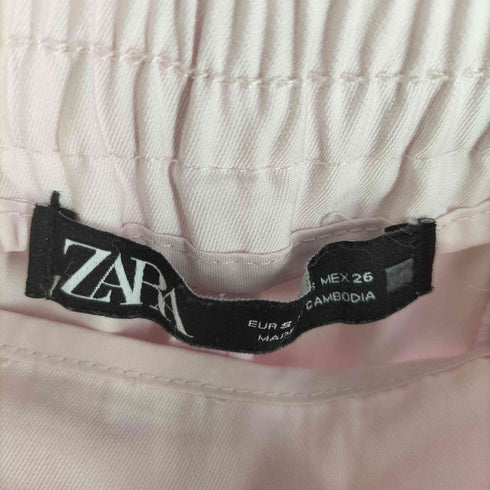 ザラ ZARA レーヨン混 イージー 裾アジャスター バギーパンツ レディース JPN:S