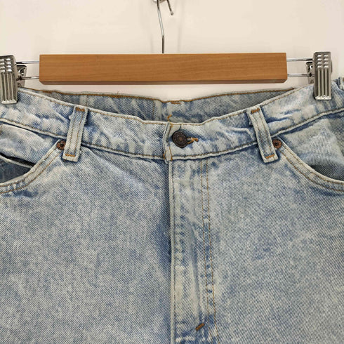 リーバイス Levis 90s 575刻印 USA製 ケミカルウォッシュデニムパンツ オレンジタブ メンズ 34×30