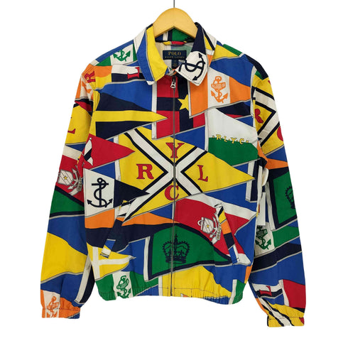 ポロラルフローレン POLO RALPH LAUREN Bayport Windbreaker Jacket RLYC セーリング フラッグ Sailing Nautical Flagジャケット メンズ import:S