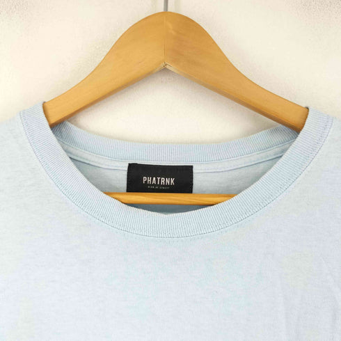 ファットランク PHATRNK プリントクルーネックTシャツ メンズ