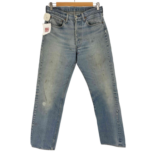 リーバイス Levis 80s USA製 80年製 赤耳 黒カン ボタンフライデニムパンツ501 メンズ W32
