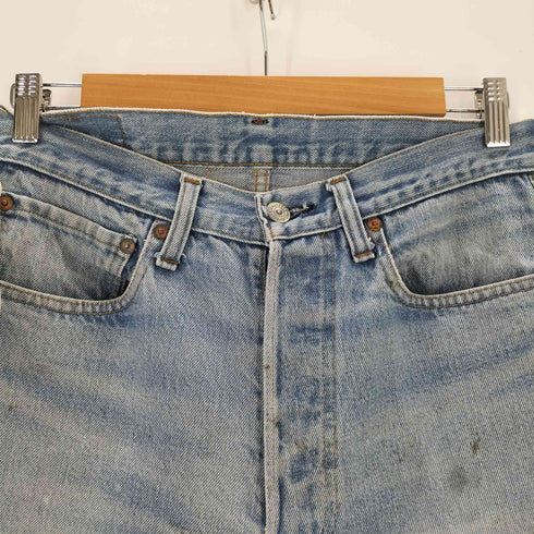 リーバイス Levis 80s USA製 80年製 赤耳 黒カン ボタンフライデニムパンツ501 メンズ W32