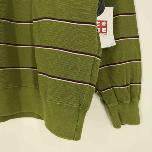 プア PWA SHAVED KANOKO BD V-NECK 鹿の子 ボーダー VネックTシャツ メンズ JPN:S