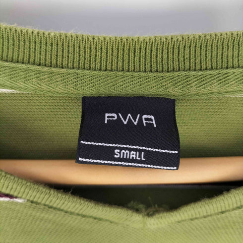 プア PWA SHAVED KANOKO BD V-NECK 鹿の子 ボーダー VネックTシャツ メンズ JPN:S