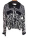 FAITH OLD ゼブラ柄 ジップアップQ レーヨンQ シャツジャケット メンズ import:XL