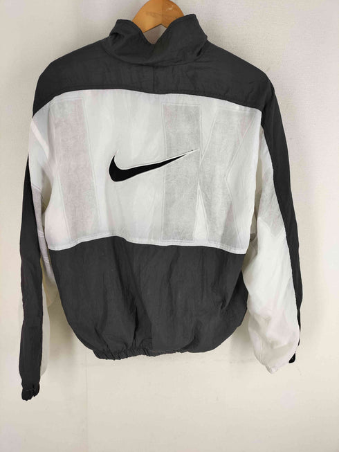 ナイキ NIKE 90S 白タグ SWOOSH ジップアップ ナイロンジャケット メンズ JPN:M