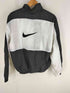 ナイキ NIKE 90S 白タグ SWOOSH ジップアップ ナイロンジャケット メンズ JPN:M