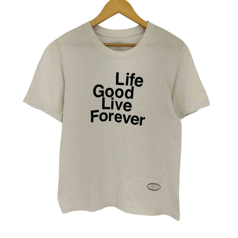 タンタン TANGTANG Life Good Live Forever Tシャツ メンズ JPN:S