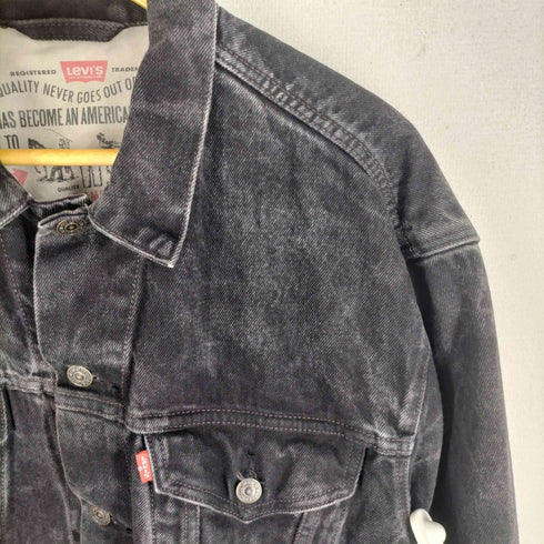 リーバイス Levis 刻印B17 ユーロ 3RD TYPE ブラックデニム トラッカージャケット メンズ