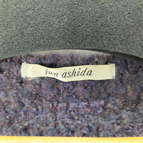 ジュンアシダ jun ashida アクリル混メランジウールカーディガン レディース JPN:M