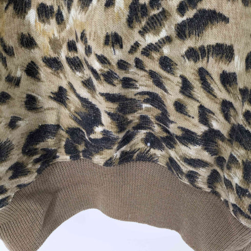 Alexander イタリア製 トラ柄L/S ポロシャツ レオパード柄 レディース EUR:46