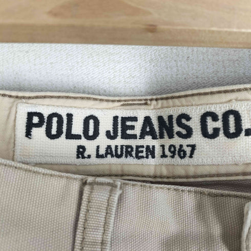 ポロジーンズカンパニーラルフローレン POLO JEANS COMPANY RALPH LAUREN 星条旗刺繍 チノ カーゴパンツ メンズ 31
