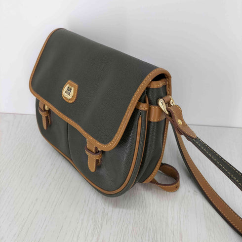 ランセル LANCEL パイピングレザーポシェット ショルダーバッグ レディース