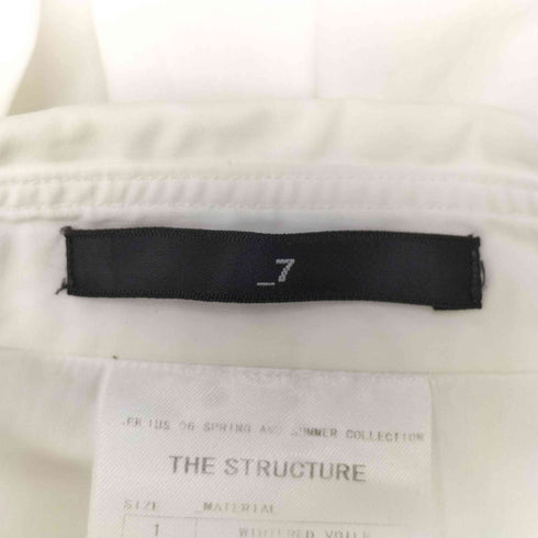 セブンユリウス _7 JULIUS COTTON WITHERED VOILE カバード シャツ メンズ JPN:1