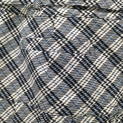 バーバリーブルーレーベル BURBERRY BLUE LABEL チェック プリーツ ミニ キュロット レディース JPN:38