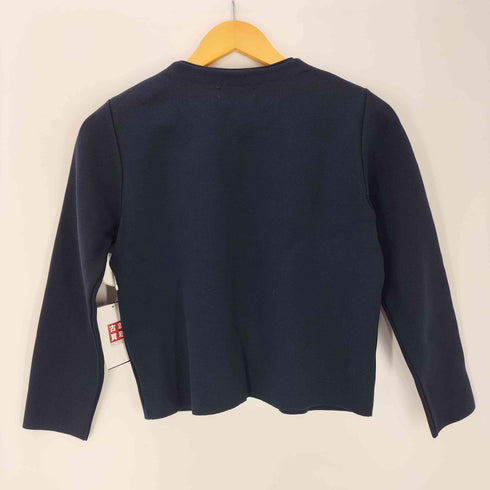VIRINA ソフトノーカラージャケット ニットジャケット レディース JPN:M