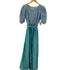 Vera mont dress OLD ベルト付きワンピース レディース