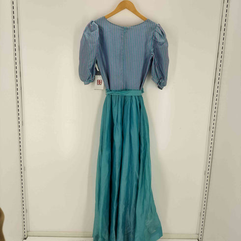 Vera mont dress OLD ベルト付きワンピース レディース