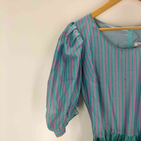 Vera mont dress OLD ベルト付きワンピース レディース