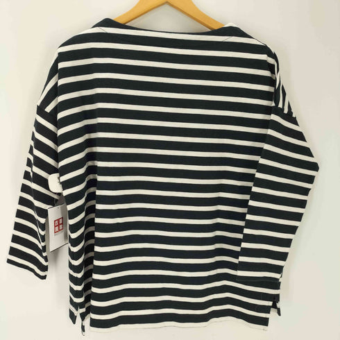 アンティカパターントルソ antiqua patterntorso バスクボーダーワイドトップス レディース