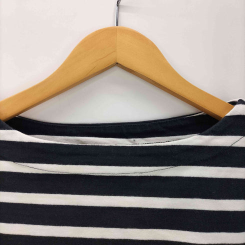 アンティカパターントルソ antiqua patterntorso バスクボーダーワイドトップス レディース