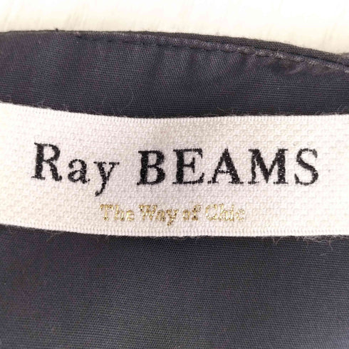 レイビームス Ray BEAMS バック プリーツ ボートネック ワンピース レディース