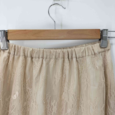 ダズリン dazzlin レースフリルスカート レディース FREE