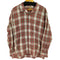クイックシルバー Quiksilver 00S オープンカラーチェック L/S シャツ メンズ import:L