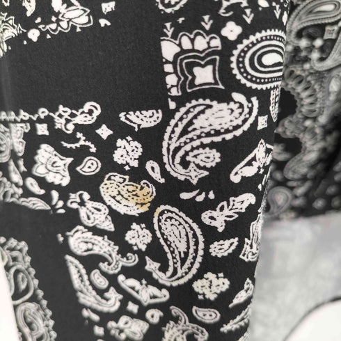ノーアイディー NO ID. ペイズリー柄 L/S ロングシャツ メンズ ONE SIZE