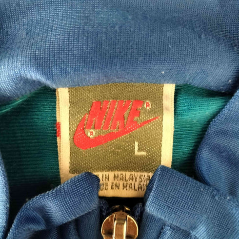 ナイキ NIKE 90s 銀タグ マレーシア製 スウォッシュロゴ刺繍 トラックジャケット メンズ JPN:L