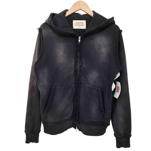 ビームス BEAMS 2024SS FUTURE ARCHIVE / FADE INSIDE OUT ZIP UP HOODIE メンズ JPN:S