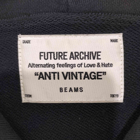 ビームス BEAMS 2024SS FUTURE ARCHIVE / FADE INSIDE OUT ZIP UP HOODIE メンズ JPN:S