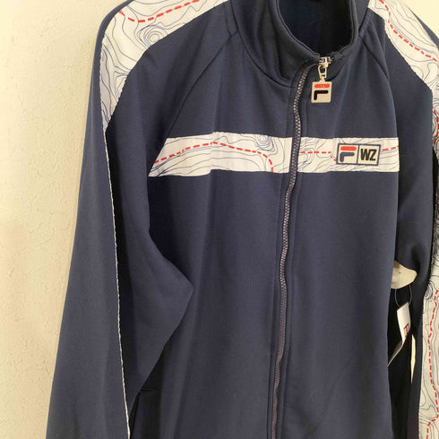 フィラ FILA バック刺繍 サイドライン ラグラントラックジャケット メンズ import:XL