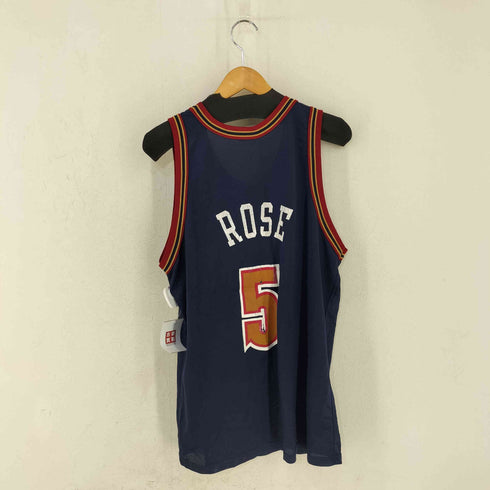 チャンピオン Champion 90s MADE IN USA #5 バスケットボール ナンバリング メッシュゲームシャツ メンズ US:44