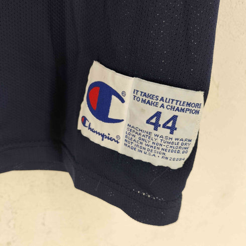 チャンピオン Champion 90s MADE IN USA #5 バスケットボール ナンバリング メッシュゲームシャツ メンズ US:44