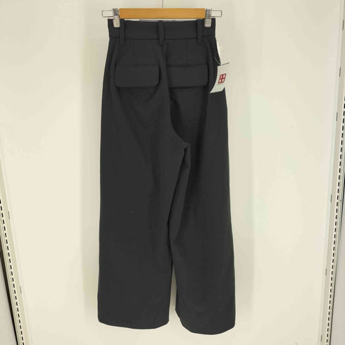 KIKI 2タック ポリレーヨン ワイドパンツ レディース JPN:1