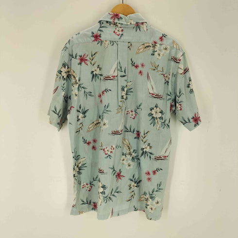 チャップスラルフローレン CHAPS RALPH LAUREN 90-00S ハイビスカスボタンダウンシャツ メンズ JPN:L