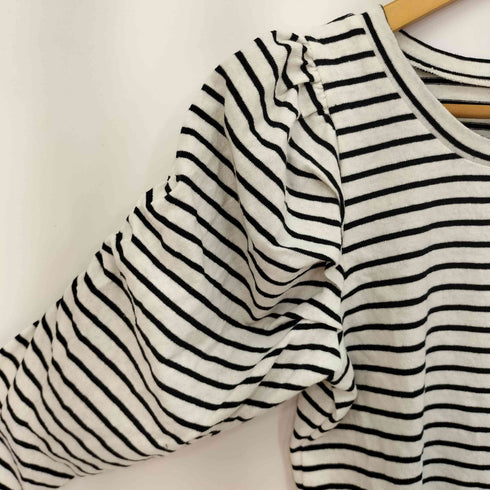 RUBY AND YOU Tシャツ ボーダーパフカットソー レディース FREE