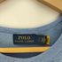 ポロラルフローレン POLO RALPH LAUREN 21SS 袖ロゴ刺繍 アシンメトリースリット ショートスリーブ リネンマキシワンピース レディース S