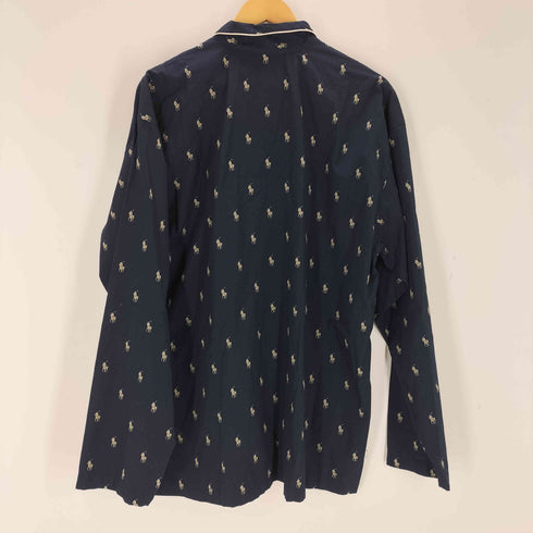 ポロラルフローレン POLO RALPH LAUREN ポニー総柄 パジャマシャツ メンズ import:L