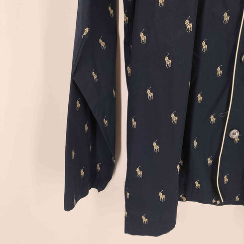 ポロラルフローレン POLO RALPH LAUREN ポニー総柄 パジャマシャツ メンズ import:L