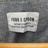 フォークアンドスプーン FORK&SPOON ノーカラーデニムジャケット レディース JPN:1