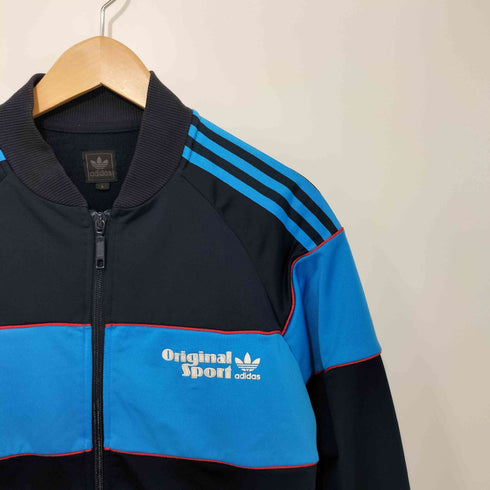 アディダスオリジナルス adidas Originals 00S Original sports フロッキープリント トラックジャケット メンズ import:L