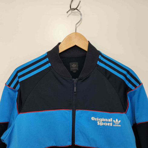 アディダスオリジナルス adidas Originals 00S Original sports フロッキープリント トラックジャケット メンズ import:L