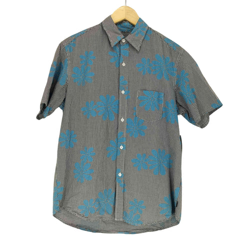 ステューシー Stussy ギンガムチェック 花柄 S/S シャツ メンズ JPN:M