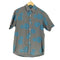 ステューシー Stussy ギンガムチェック 花柄 S/S シャツ メンズ JPN:M