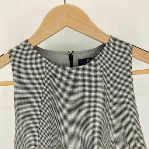 ポロラルフローレン POLO RALPH LAUREN 21SS 千鳥格子 ポシハウンドトゥースAラインドレス レディース JPN:2