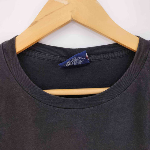 ポロスポーツラルフローレン POLO SPORT RALPH LAUREN 90S MADE IN USA フロントプリント S/S クルーネック Tシャツ メンズ import:M