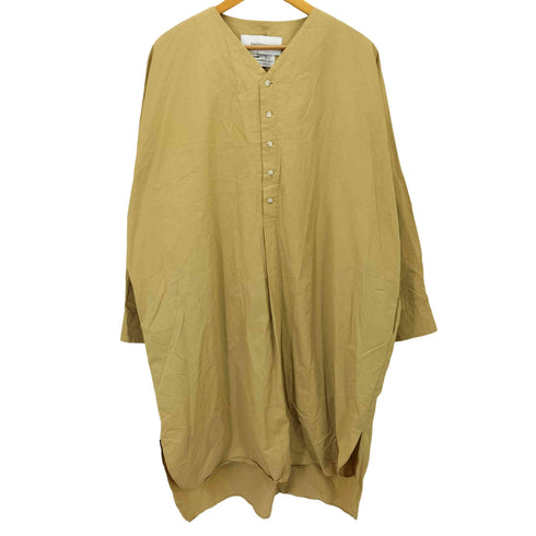 ヴェリテクール veritecoeur L/S ノーカラーシャツワンピース レディース FREE