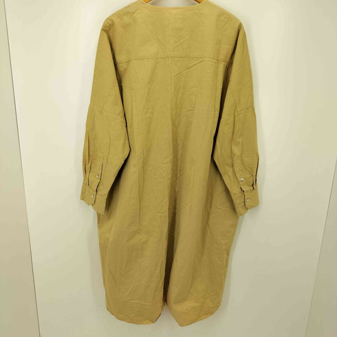 ヴェリテクール veritecoeur L/S ノーカラーシャツワンピース レディース FREE
